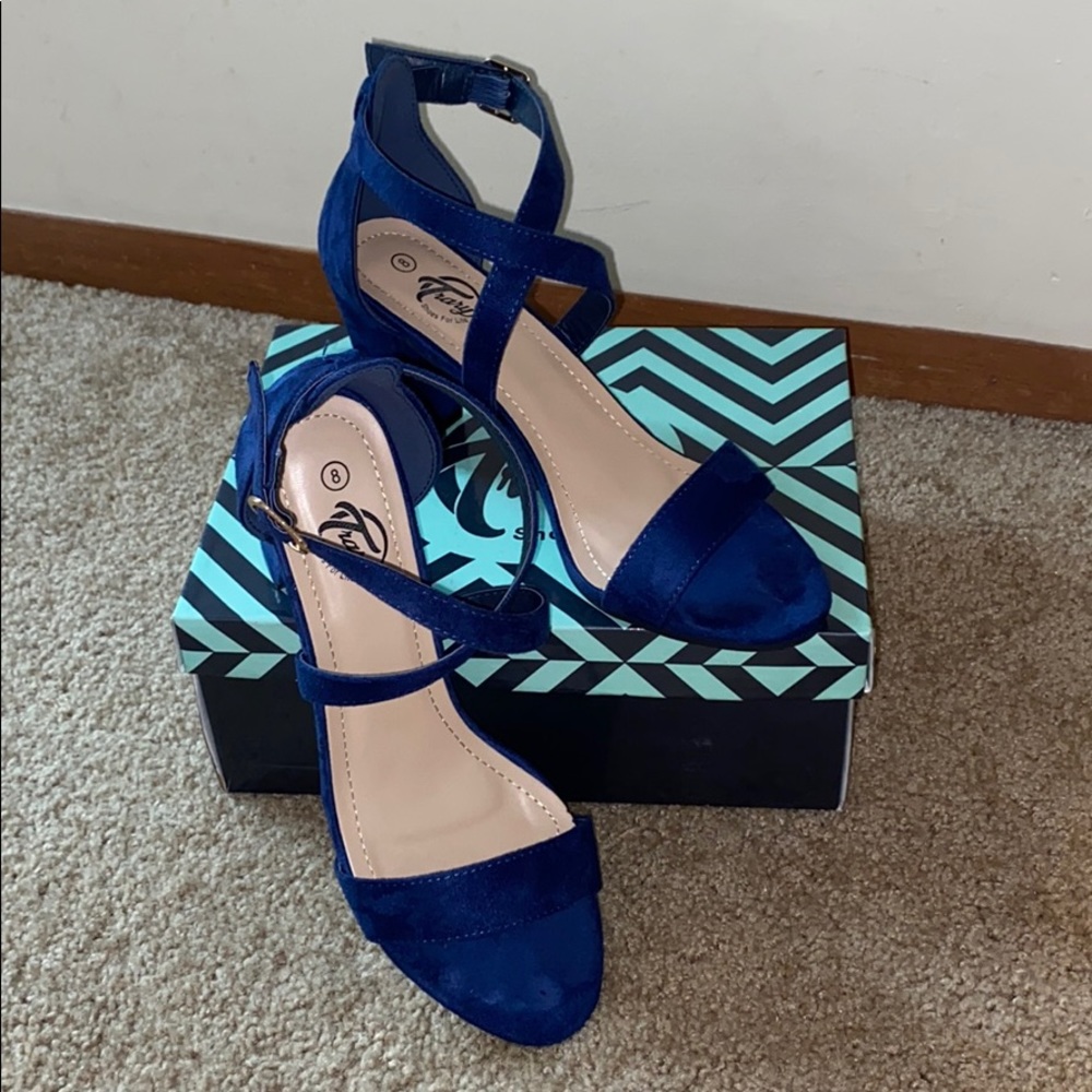 Blue Suede Shoes (Brand New Never Worn)